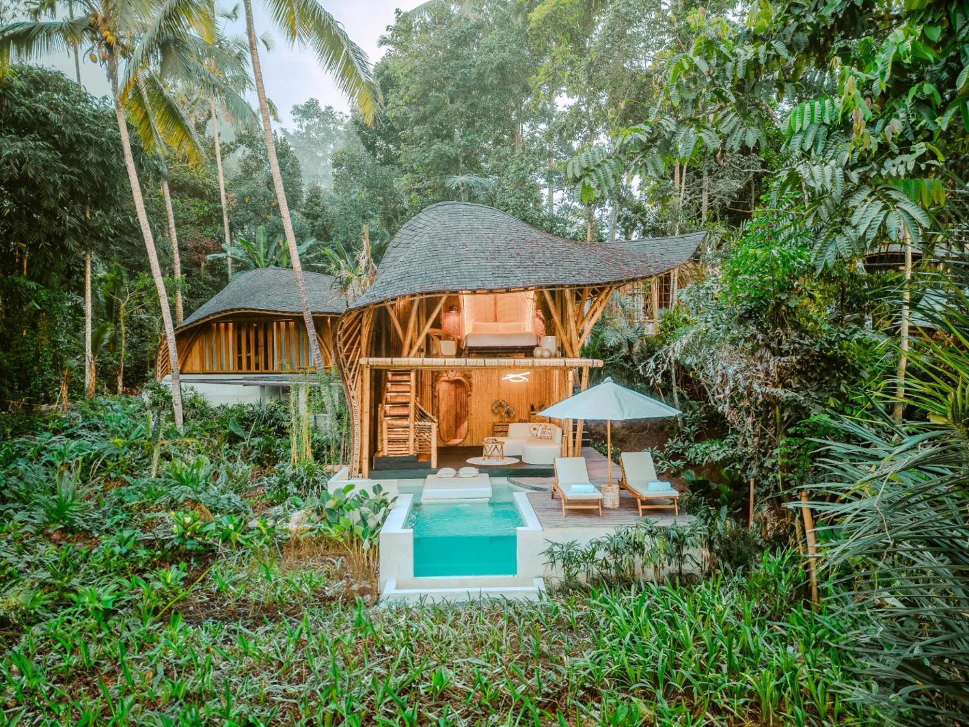 Bambootel Sawah View Убуд Экстерьер фото