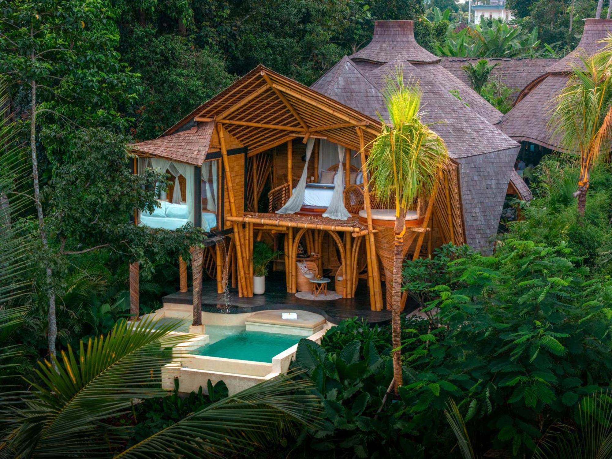 Bambootel Sawah View Убуд Экстерьер фото