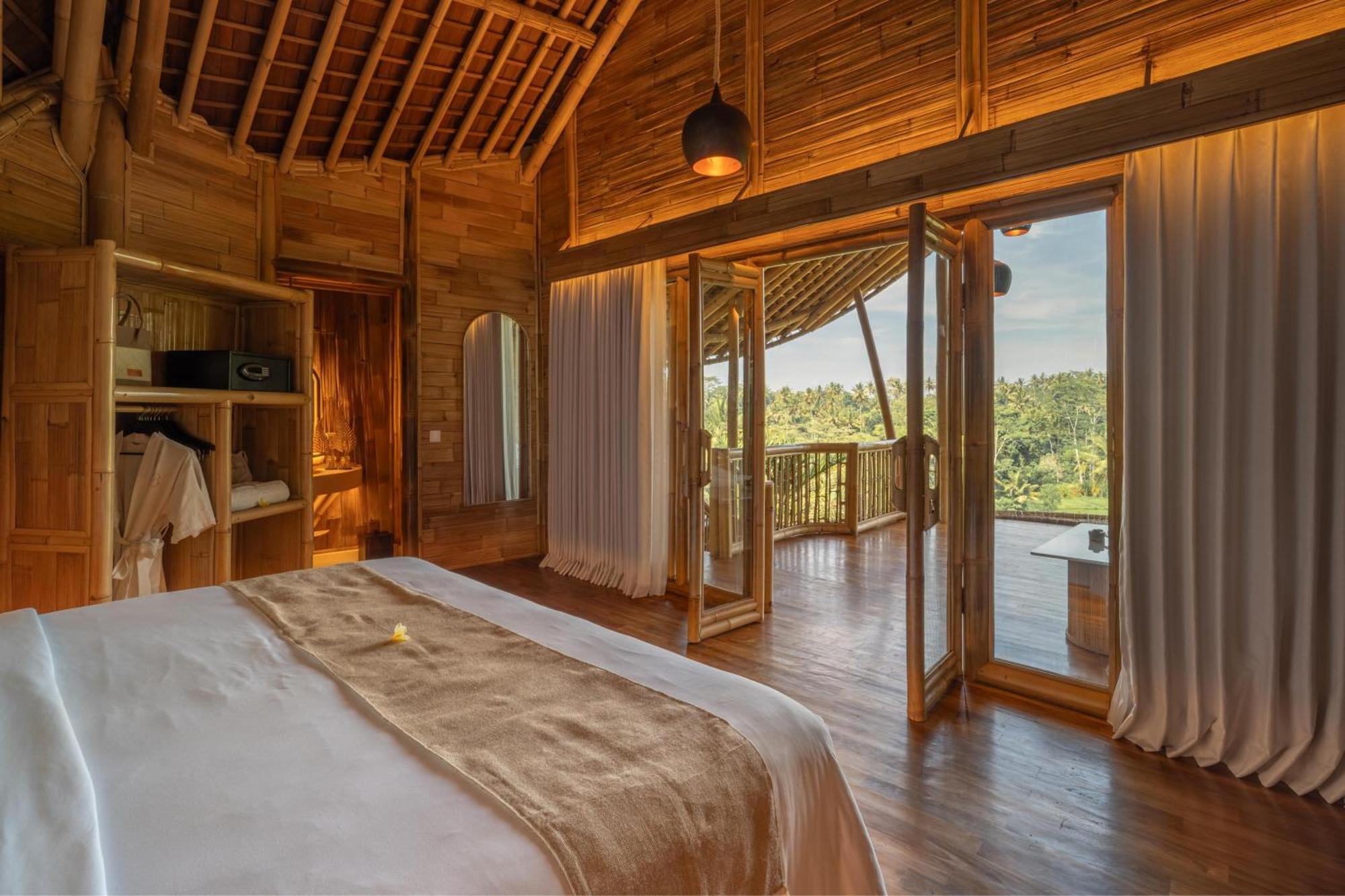 Bambootel Sawah View Убуд Экстерьер фото