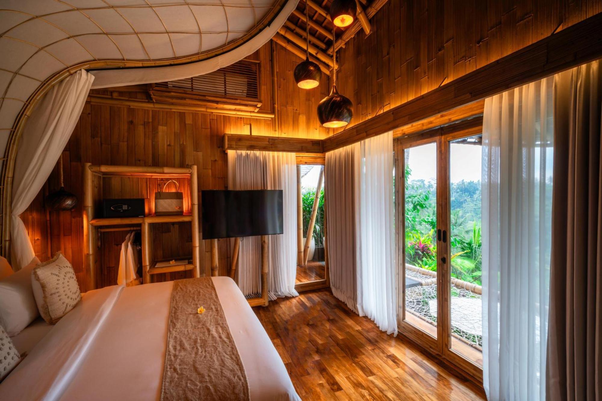 Bambootel Sawah View Убуд Экстерьер фото